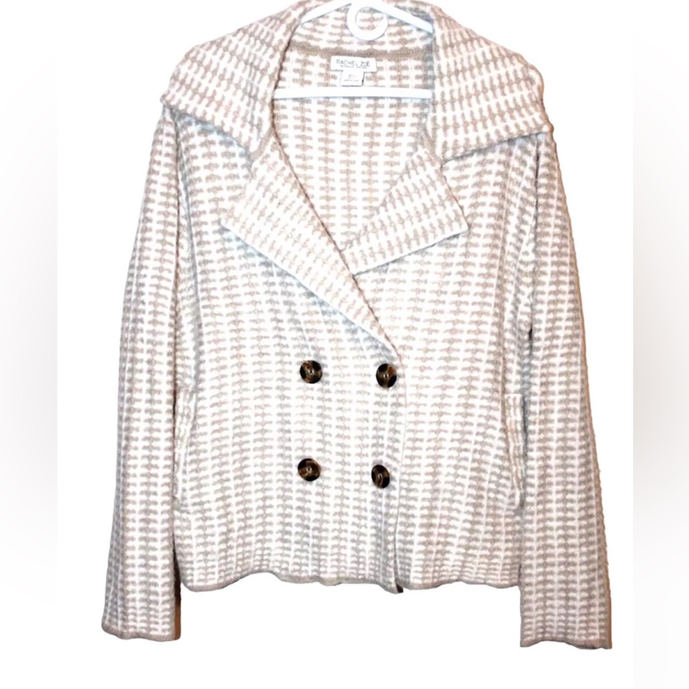 Rachel Zoe knit sweater jacket size XS